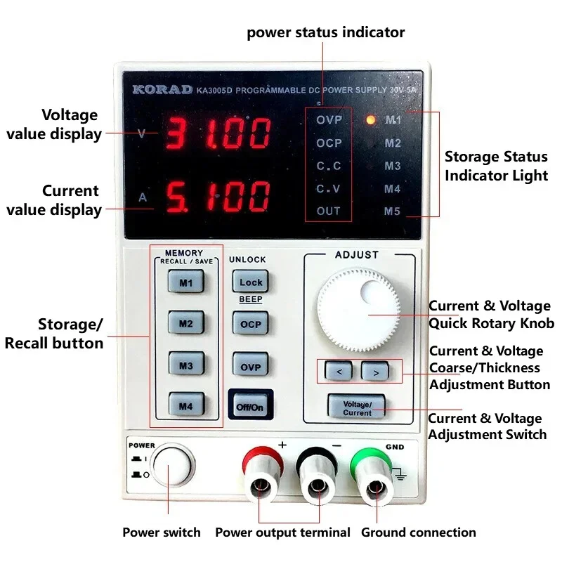 30V 60V 2A  3A 5A 10A Linear D - Programmable Linear Dc Power Supply 30V 10A ulasan dan harga