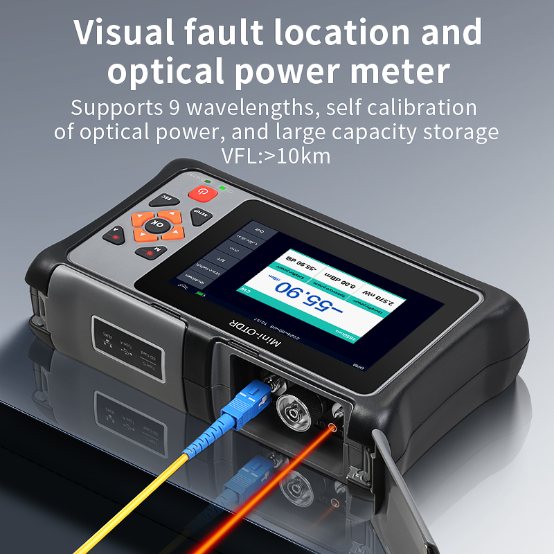 KP800 OTDR 100KM 24/22dB 1310/ - Optical Time Domain Reflectometer Otdr 1310 1550Nm ulasan dan harga